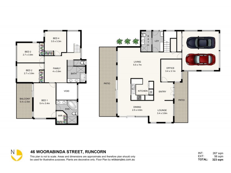 46 Woorabinda Street, Runcorn QLD 4113 Floorplan