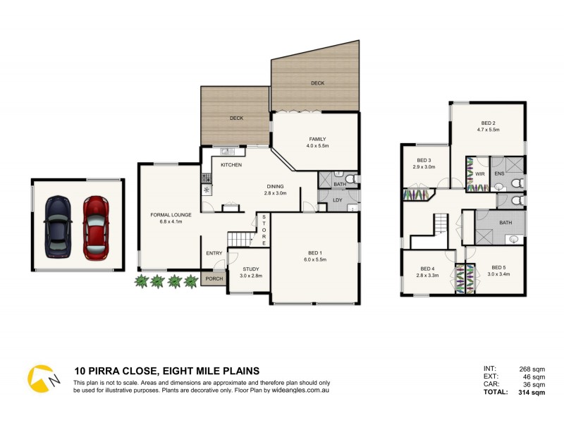 10 Pirra Close, Eight Mile Plains QLD 4113 Floorplan