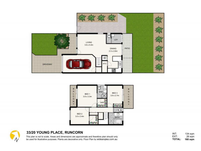 33/20 Young Place, Runcorn QLD 4113 Floorplan