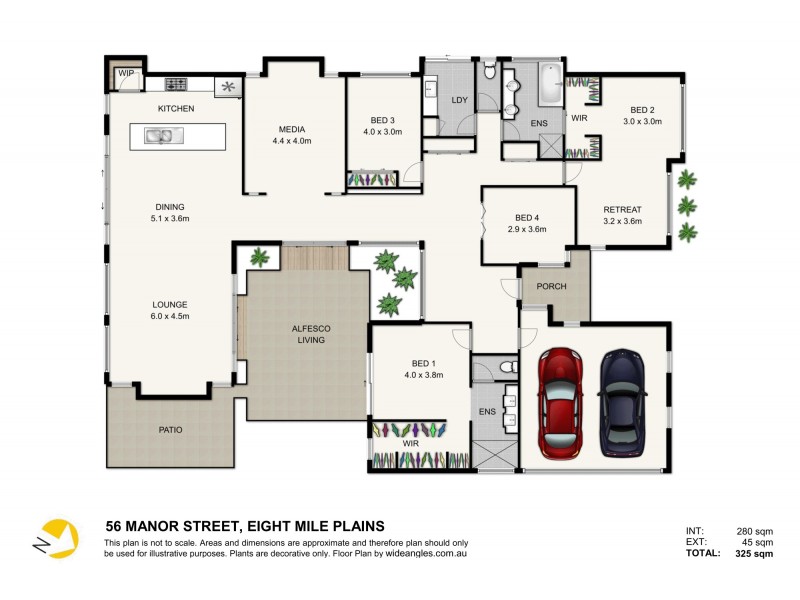 56 Manor Street, Eight Mile Plains QLD 4113 Floorplan