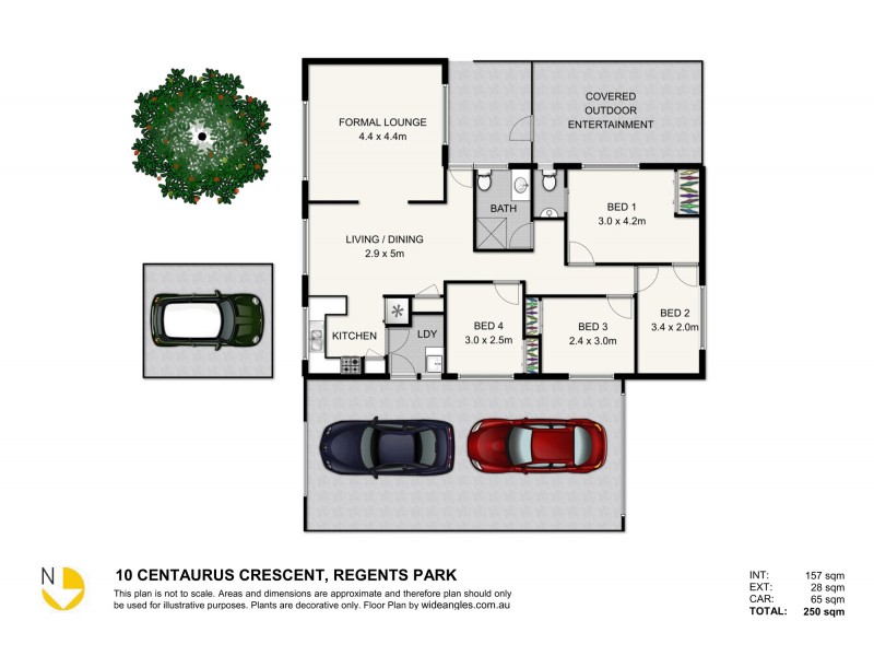 10 Centaurus Crescent, Regents Park QLD 4118 Floorplan