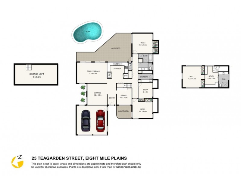 25 Teagarden Street, Eight Mile Plains QLD 4113 Floorplan