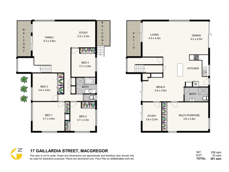17 Gaillardia Street, Macgregor QLD 4109 Floorplan