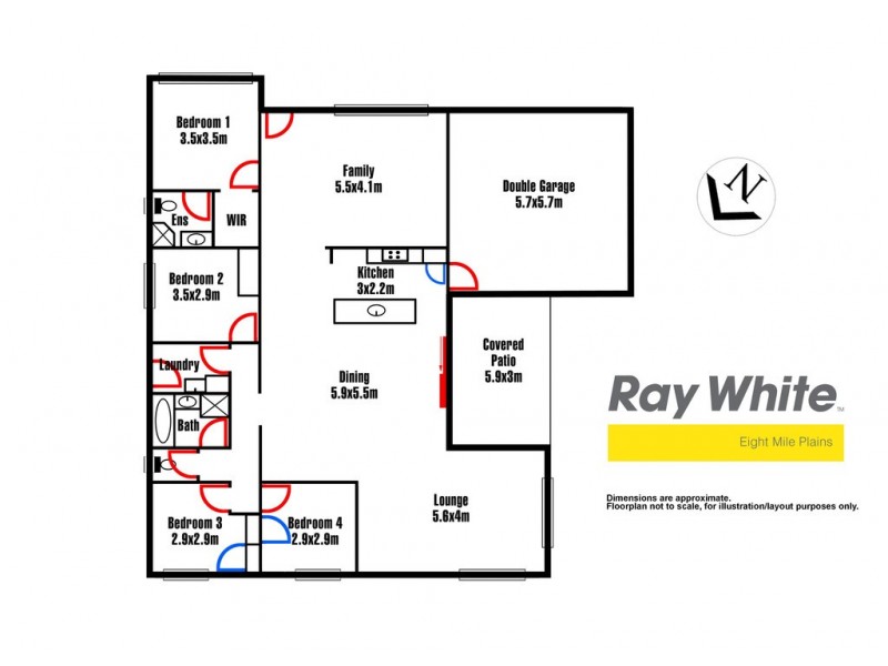 6 Mount Daguilar Crescent, Algester QLD 4115 Floorplan
