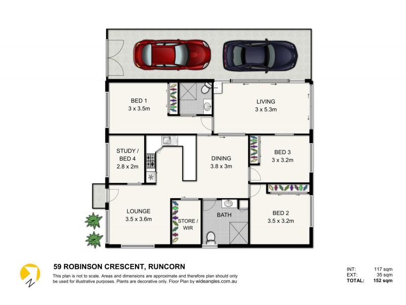 59 Robinson Crescent, Runcorn QLD 4113 Floorplan