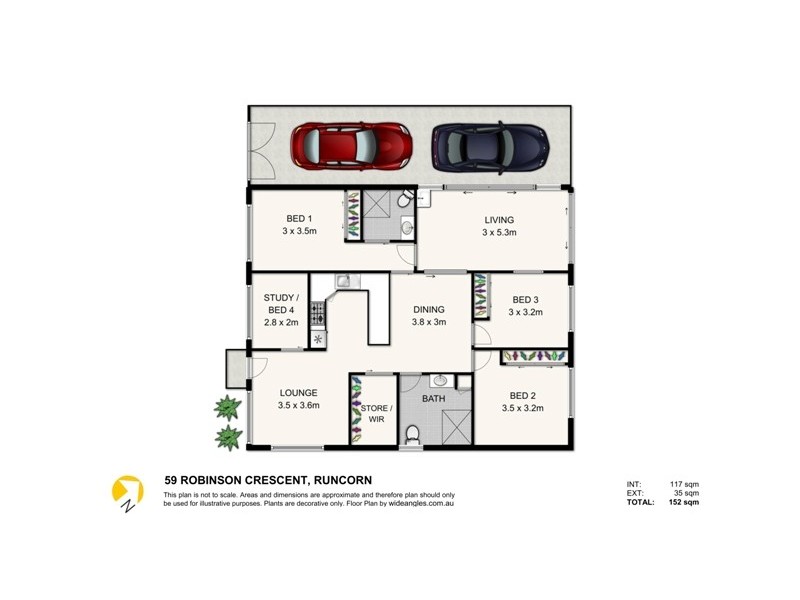 59 Robinson Cr, Runcorn QLD 4113 Floorplan