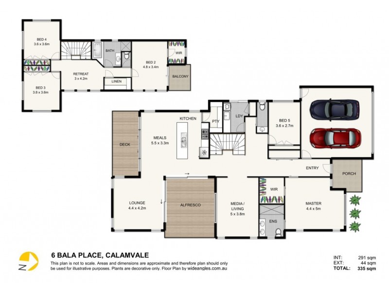 6 Bala Place, Calamvale QLD 4116 Floorplan