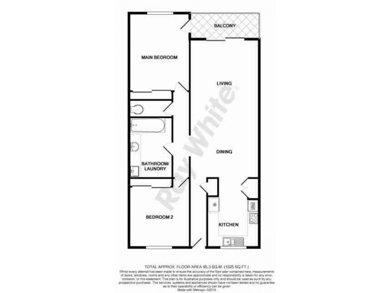 2/112 School Rd, Yeronga QLD 4104 Floorplan