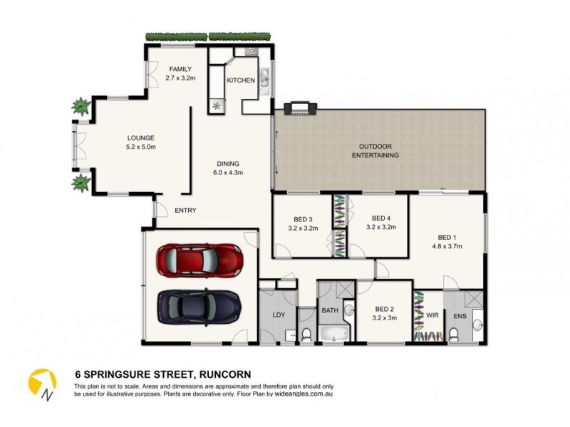 6 Springsure Street, Runcorn QLD 4113 Floorplan