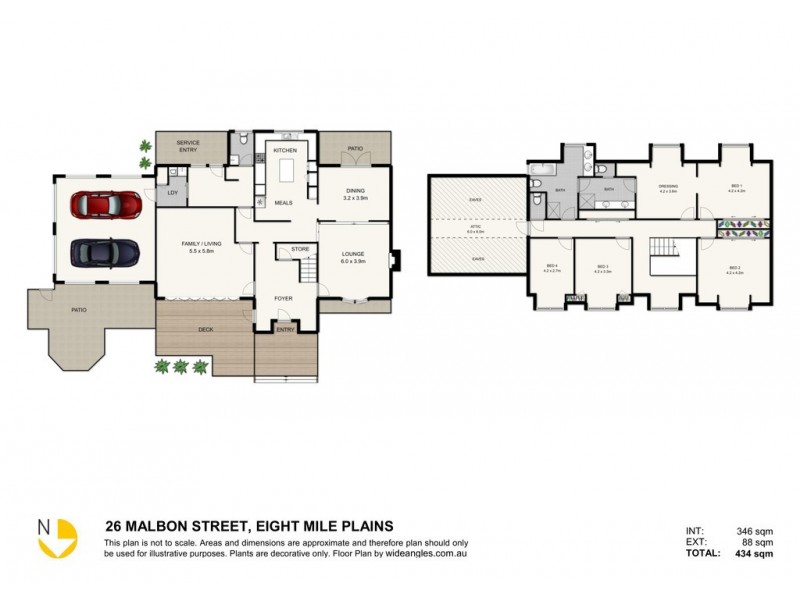 26 Malbon Street, Eight Mile Plains QLD 4113 Floorplan
