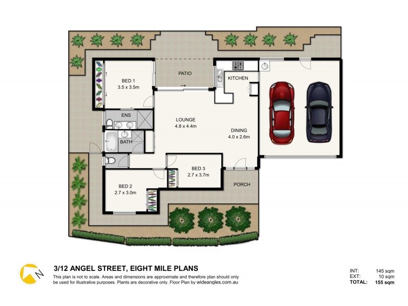 3/12 Angel Street, Eight Mile Plains QLD 4113 Floorplan