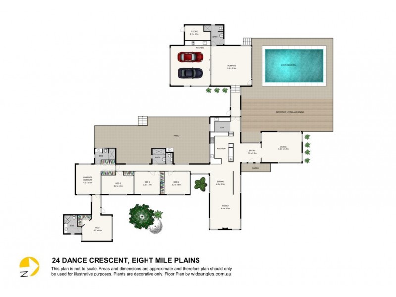 24 Dance Crescent, Eight Mile Plains QLD 4113 Floorplan