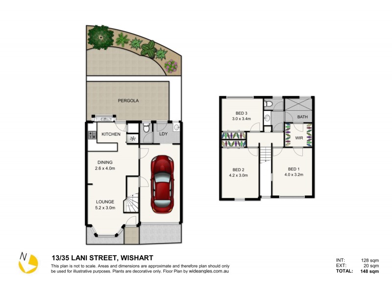 13/35 Lani Street, Wishart QLD 4122 Floorplan