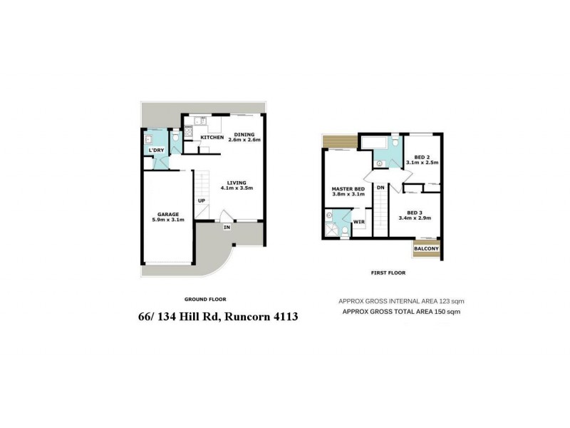 66/134 Hill Road, Runcorn QLD 4113 Floorplan