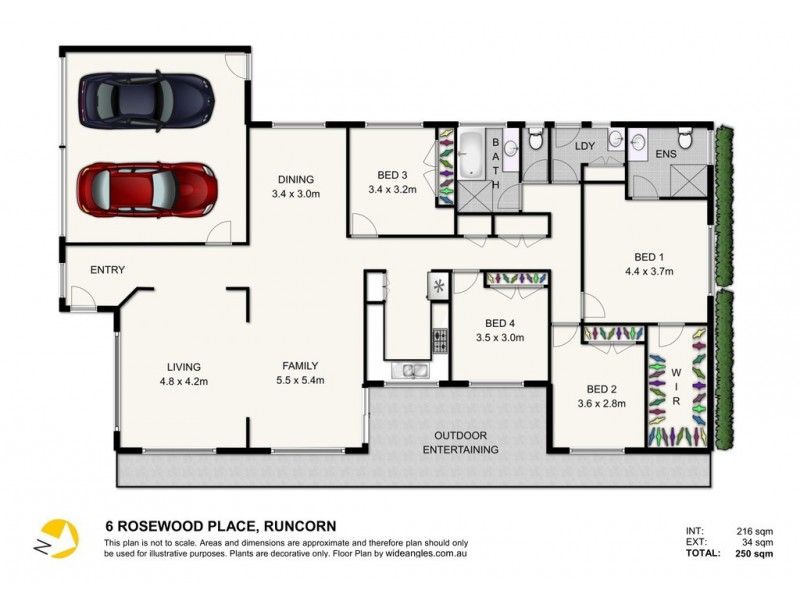 6 Rosewood Place, Runcorn QLD 4113 Floorplan