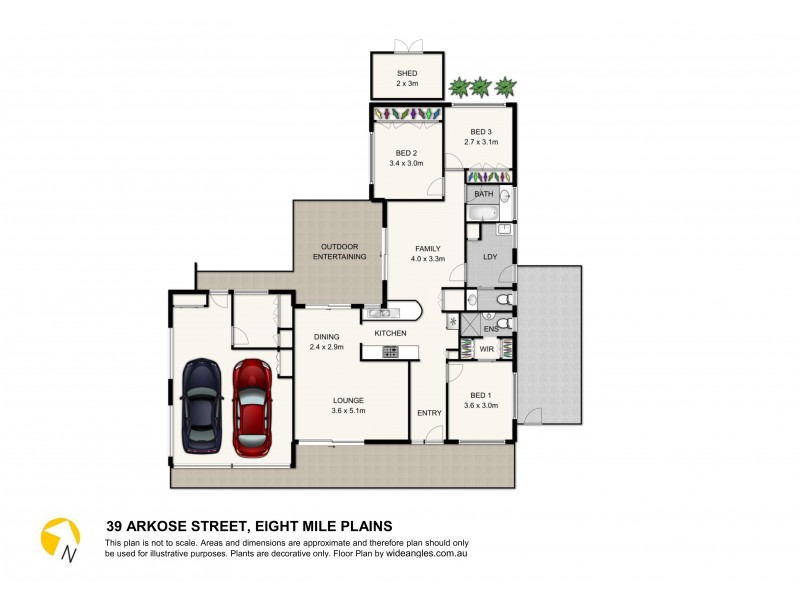 39 Arkose Street, Eight Mile Plains QLD 4113 Floorplan