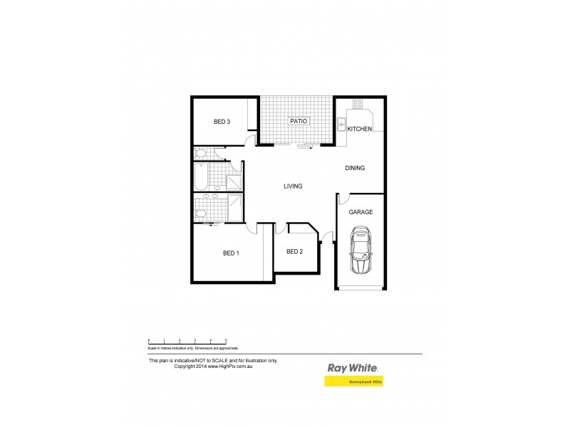 19/12 Angel Street, Eight Mile Plains QLD 4113 Floorplan