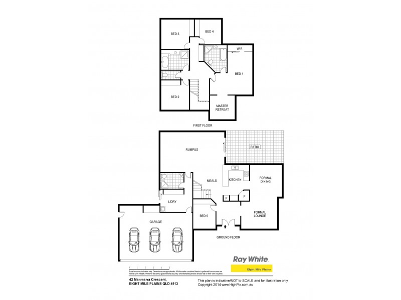 42 Manmarra Crescent, Eight Mile Plains QLD 4113 Floorplan