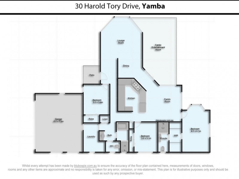30 Harold Tory Drive, Yamba NSW 2464 Floorplan