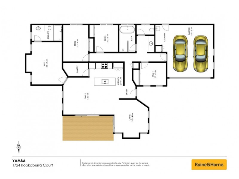 1/24 Kookaburra Court, Yamba NSW 2464