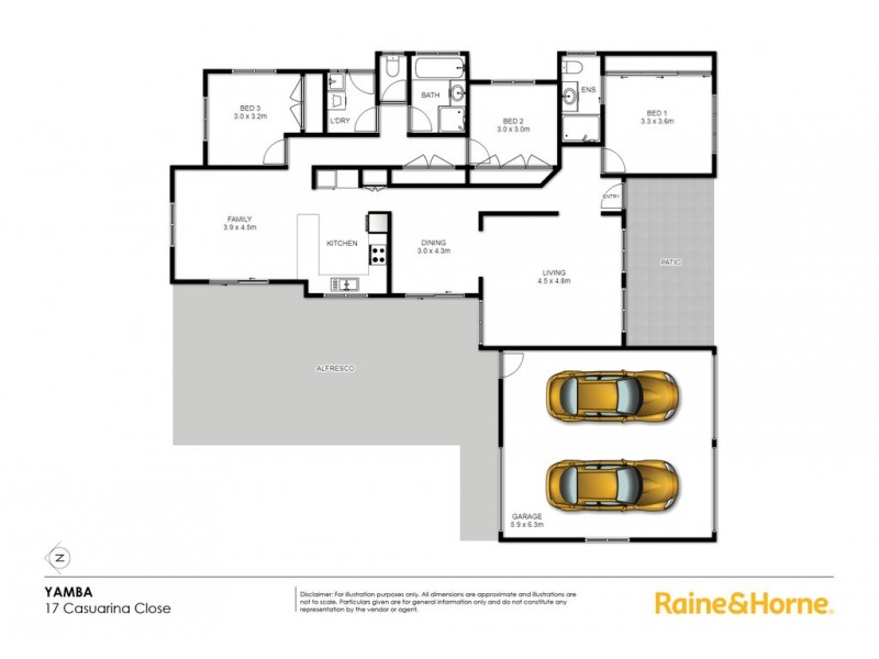 17 Casuarina Close, Yamba NSW 2464 Floorplan