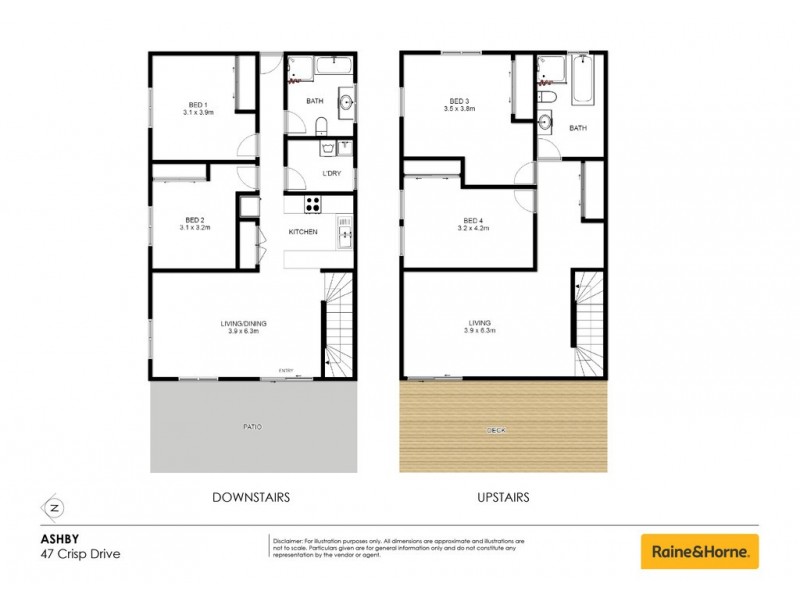 47 Crisp Drive, Ashby Heights NSW 2463 Floorplan