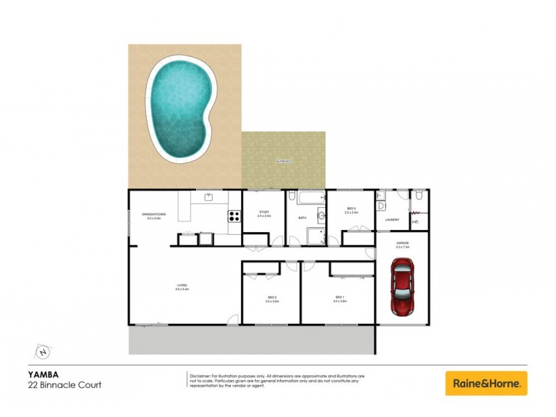 22 Binnacle Court, Yamba NSW 2464 Floorplan