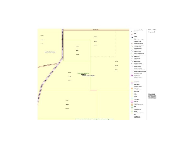 Lot 11381 Doodlakine – Kununoppin Road, Trayning WA 6488