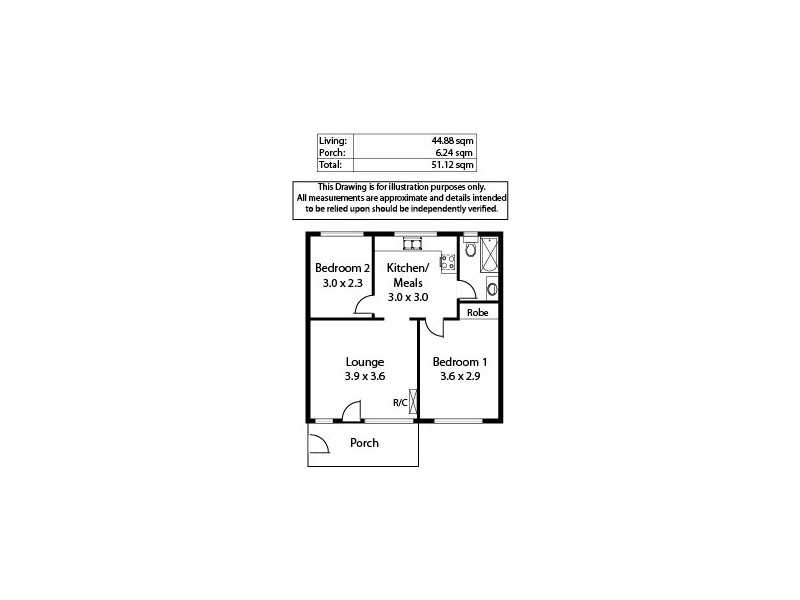 15/6 Munro Street, Glenelg North SA 5045 Floorplan