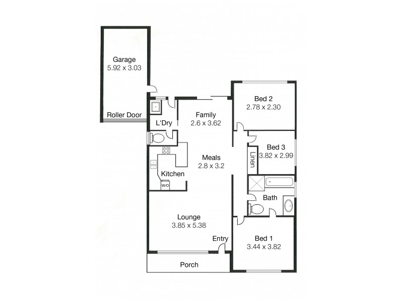 2/37 Douglas Street, Lockleys SA 5032 Floorplan