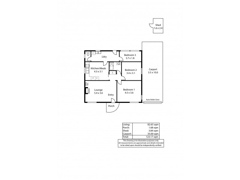 7 Hurstfield Terrace, Findon SA 5023 Floorplan