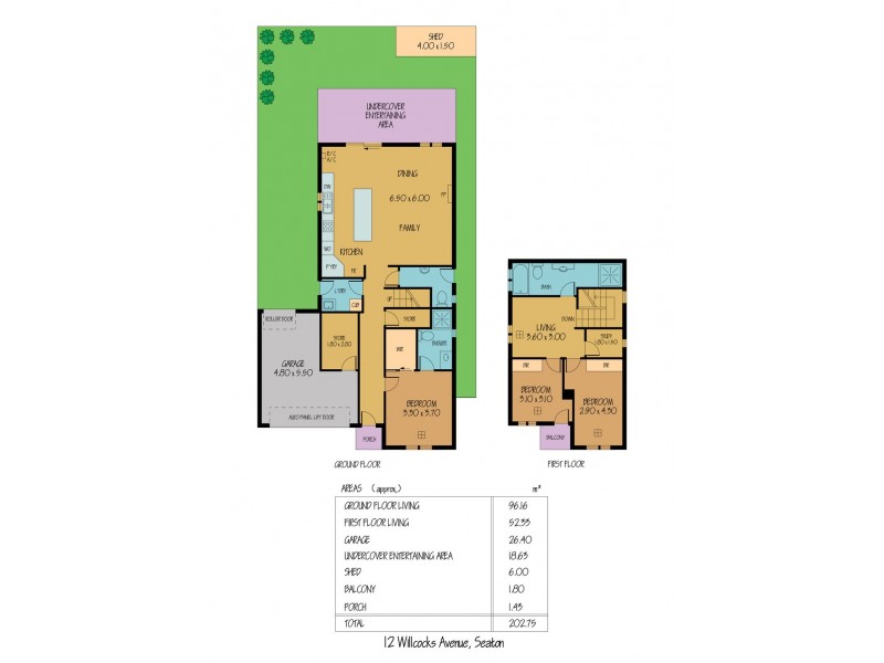 12 Willcocks Avenue, Seaton SA 5023 Floorplan