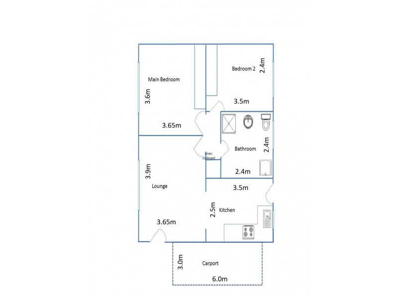 3/58 Le Hunte Street, Kilburn SA 5084 Floorplan