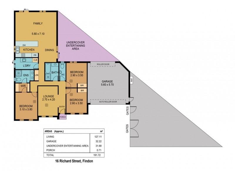 16 Richard Street, Findon SA 5023 Floorplan
