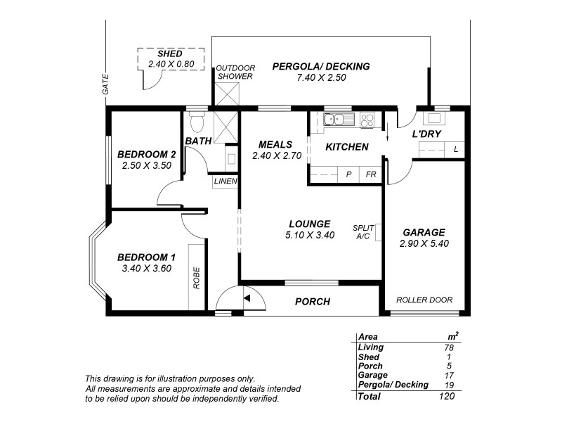 1/7 Gurner Terrace, Grange SA 5022 Floorplan