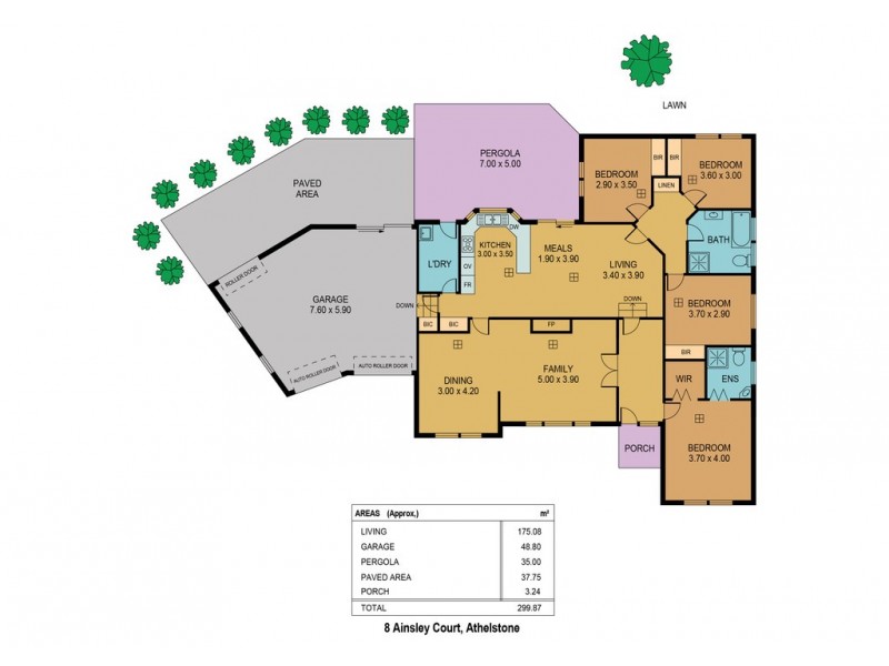 8 Ainsley Court, Athelstone SA 5076 Floorplan