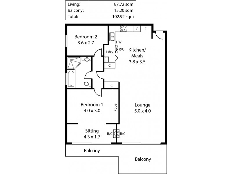 15/74 Military Road, Tennyson SA 5022 Floorplan