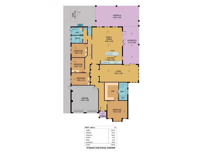 10 Samuel Lewis Avenue, Underdale SA 5032 Floorplan