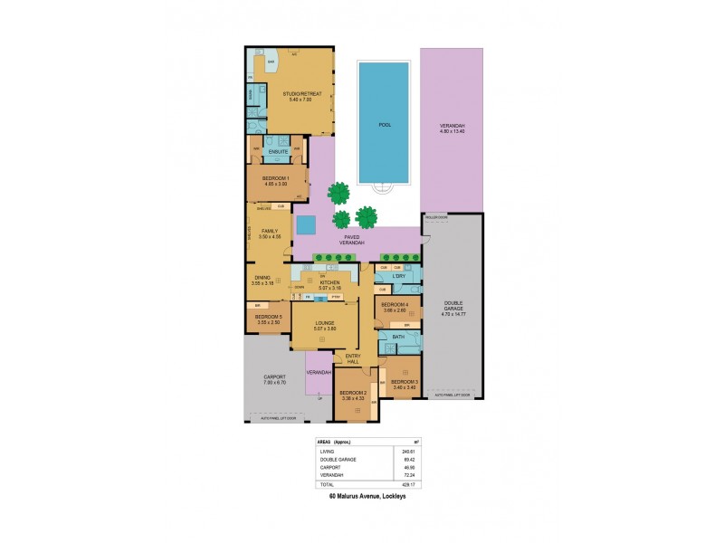 60 Malurus Avenue, Lockleys SA 5032 Floorplan