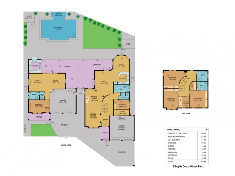 6 Brigitte Court, Kidman Park SA 5025 Floorplan