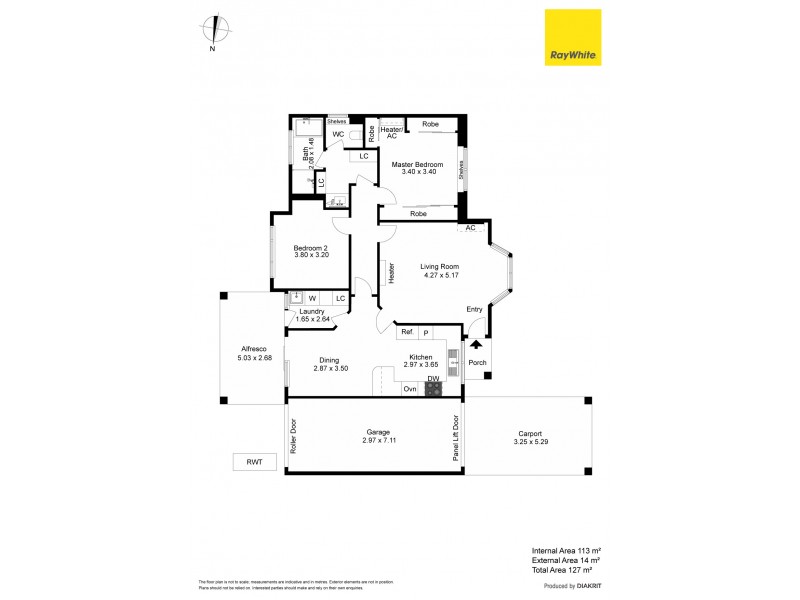 19 Packard Street, North Plympton SA 5037 Floorplan
