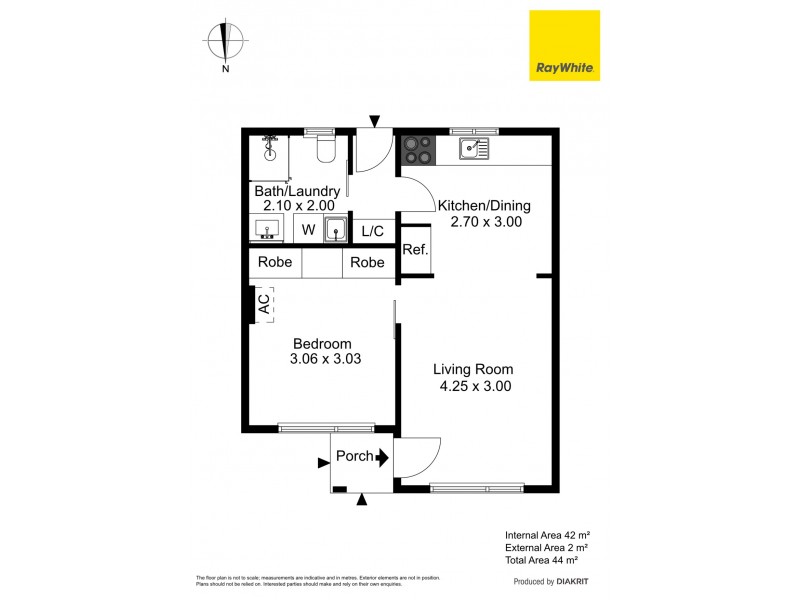 5/16 Sandison Terrace, Glenelg North SA 5045 Floorplan
