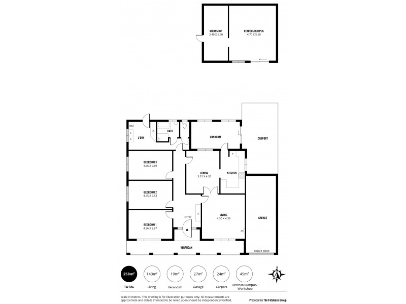8 Minerva Crescent, Croydon Park SA 5008 Floorplan