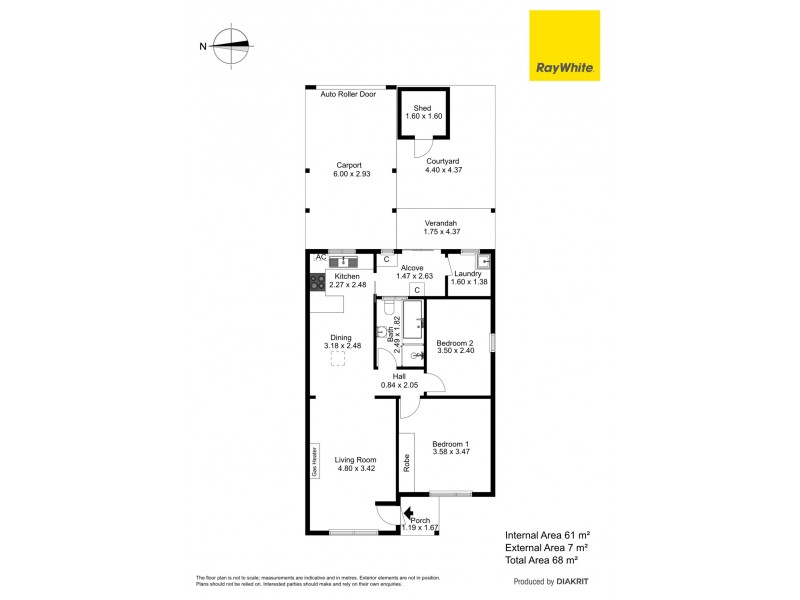 7/3 Glenburnie Street, Seaton SA 5023 Floorplan