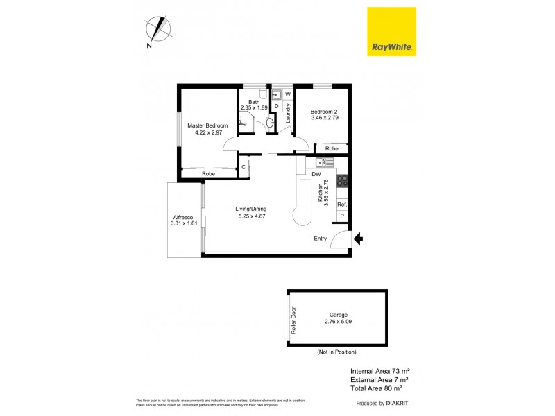 19/70 Military Road, Tennyson SA 5022 Floorplan