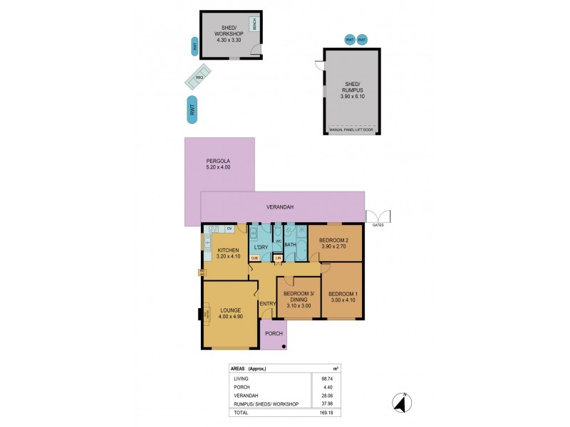 59 Dumfries Avenue, Seaton SA 5023 Floorplan