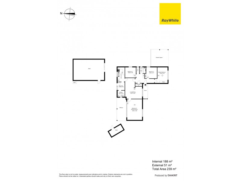 72 Halsey Road, Fulham SA 5024 Floorplan