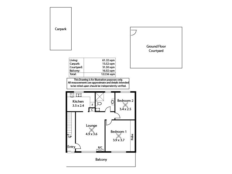 5/6 Jeffrey Street, Brooklyn Park SA 5032 Floorplan