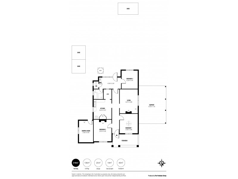 16 Raymond Avenue, Seaton SA 5023 Floorplan