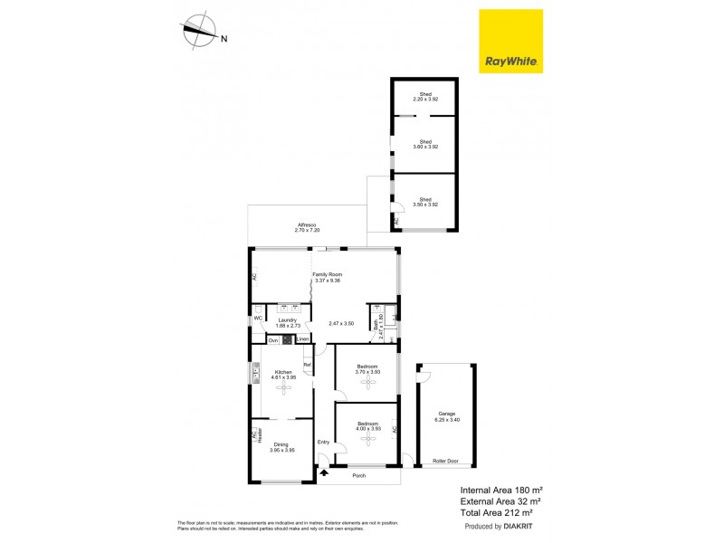 8 Hartley Road, Flinders Park SA 5025 Floorplan